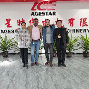 Customer visit and sign contract